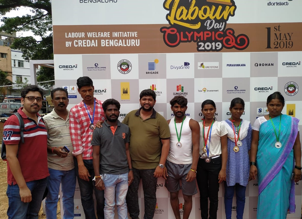Sumadhura Group tops the winner list of May Day sport event organized by CREDAI Update